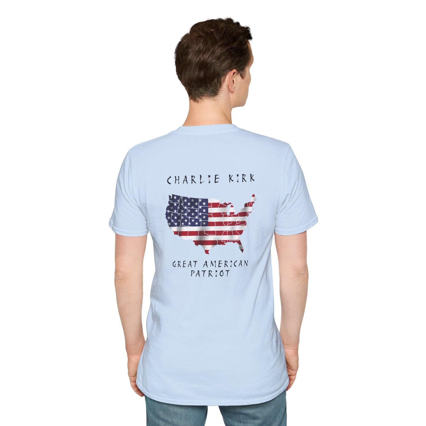 Freedom USA Flag T-Shirt – Great American Patriot Tee