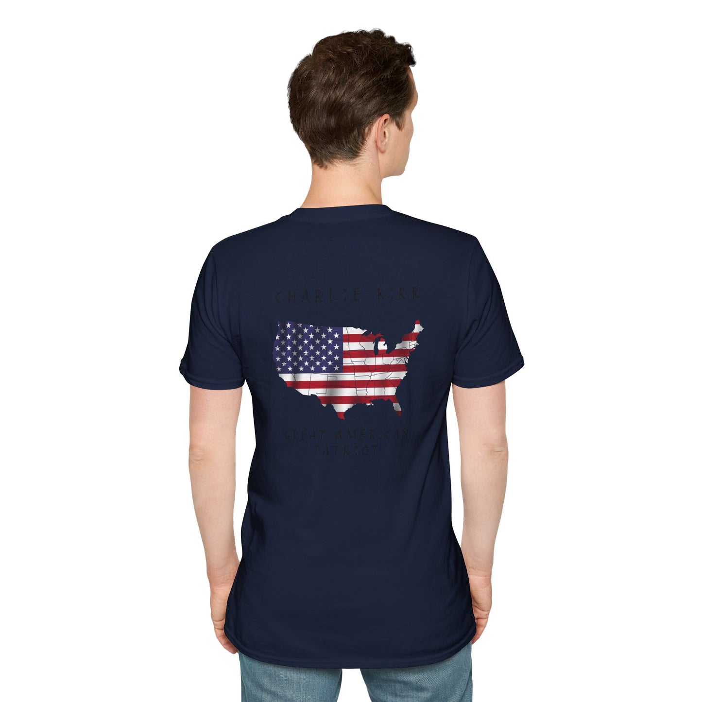 Freedom USA Flag T-Shirt – Great American Patriot Tee