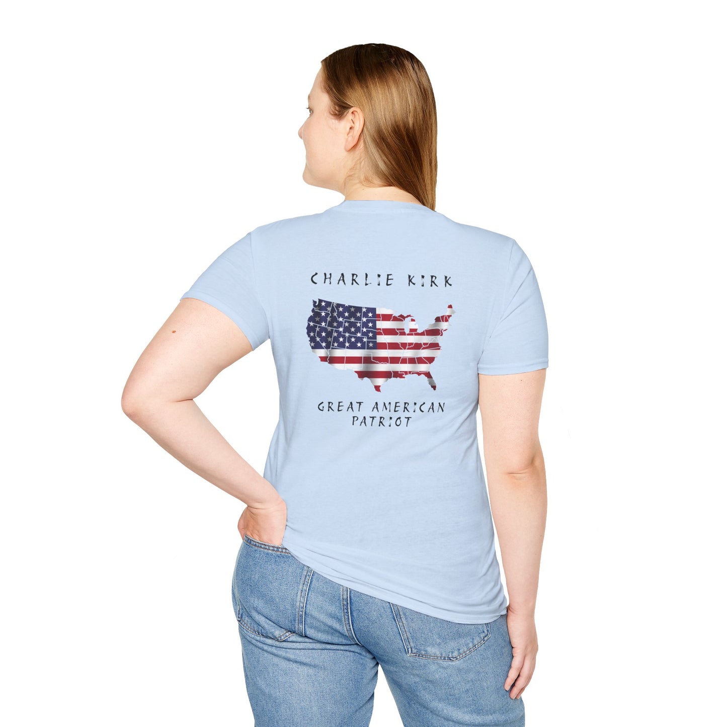 Freedom USA Flag T-Shirt – Great American Patriot Tee