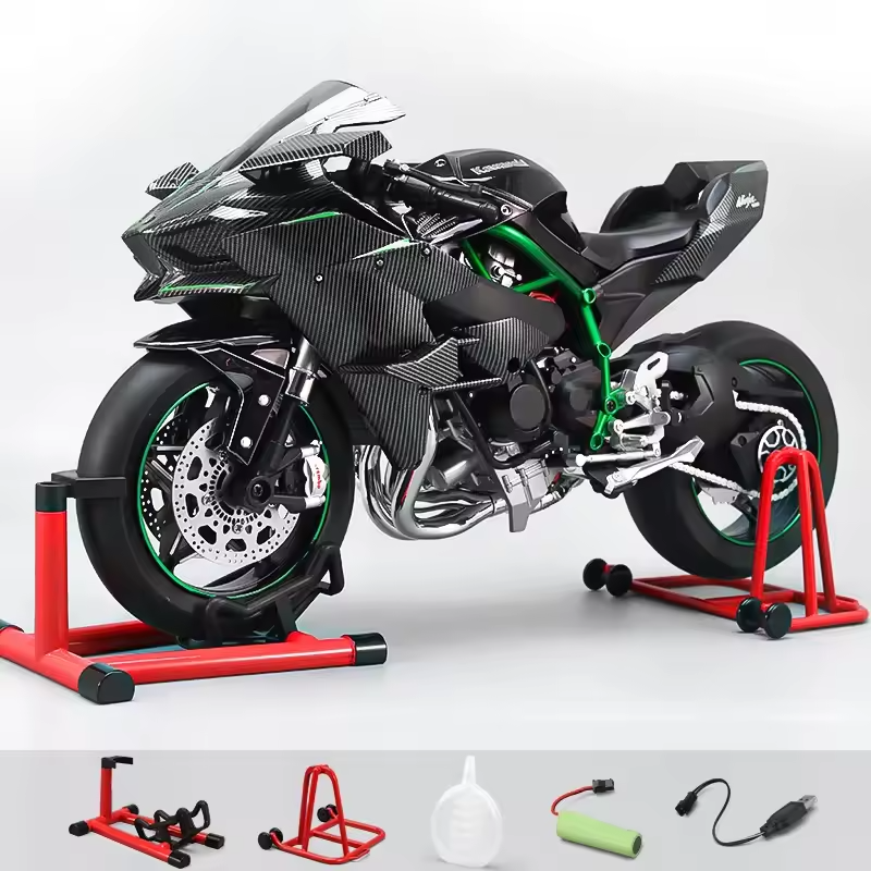 Kawasaki H2R 1:6 Diecast Model – Ignition & Spray
