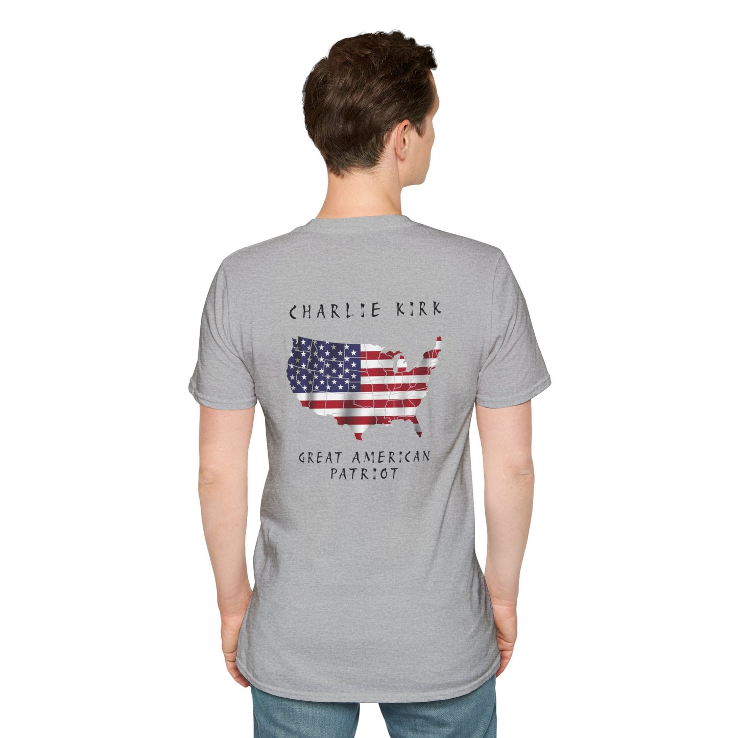 Freedom USA Flag T-Shirt – Great American Patriot Tee