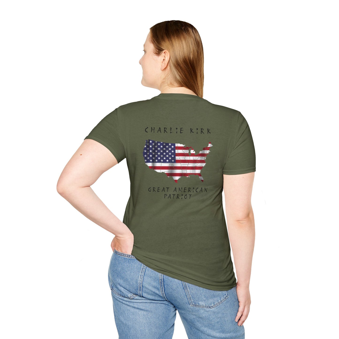 Freedom USA Flag T-Shirt – Great American Patriot Tee