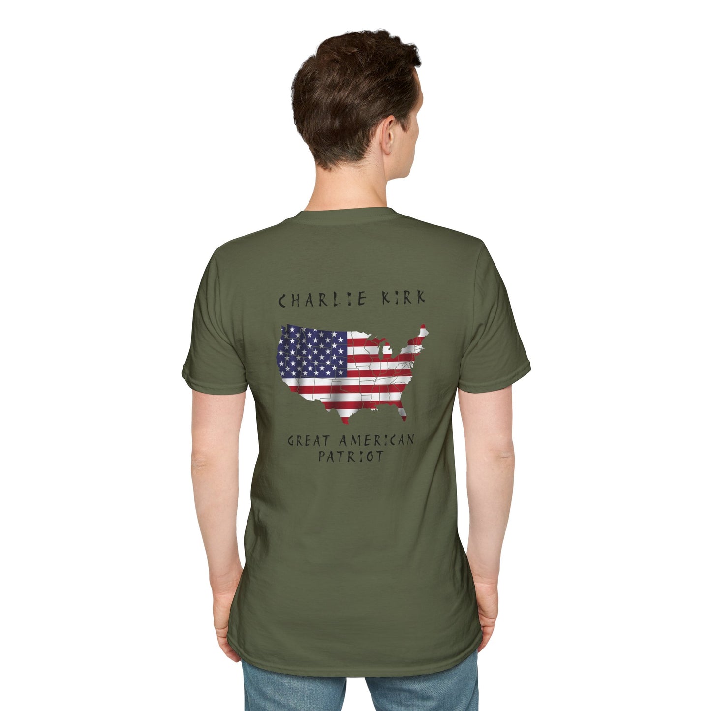Freedom USA Flag T-Shirt – Great American Patriot Tee