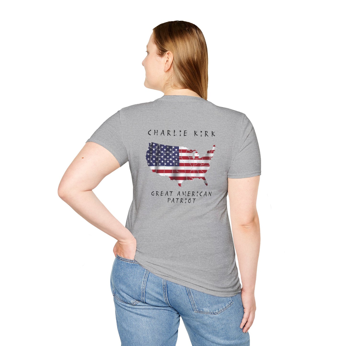 Freedom USA Flag T-Shirt – Great American Patriot Tee