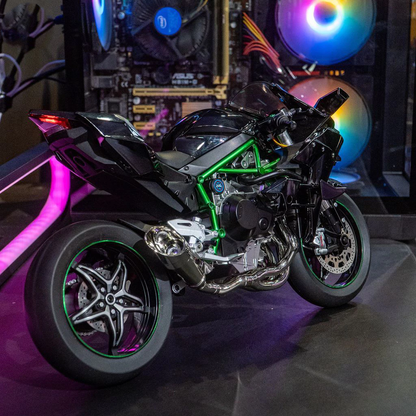 Kawasaki H2R 1:6 Diecast Model – Ignition & Spray