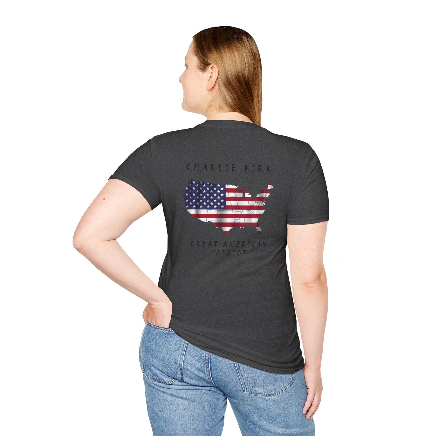 Freedom USA Flag T-Shirt – Great American Patriot Tee