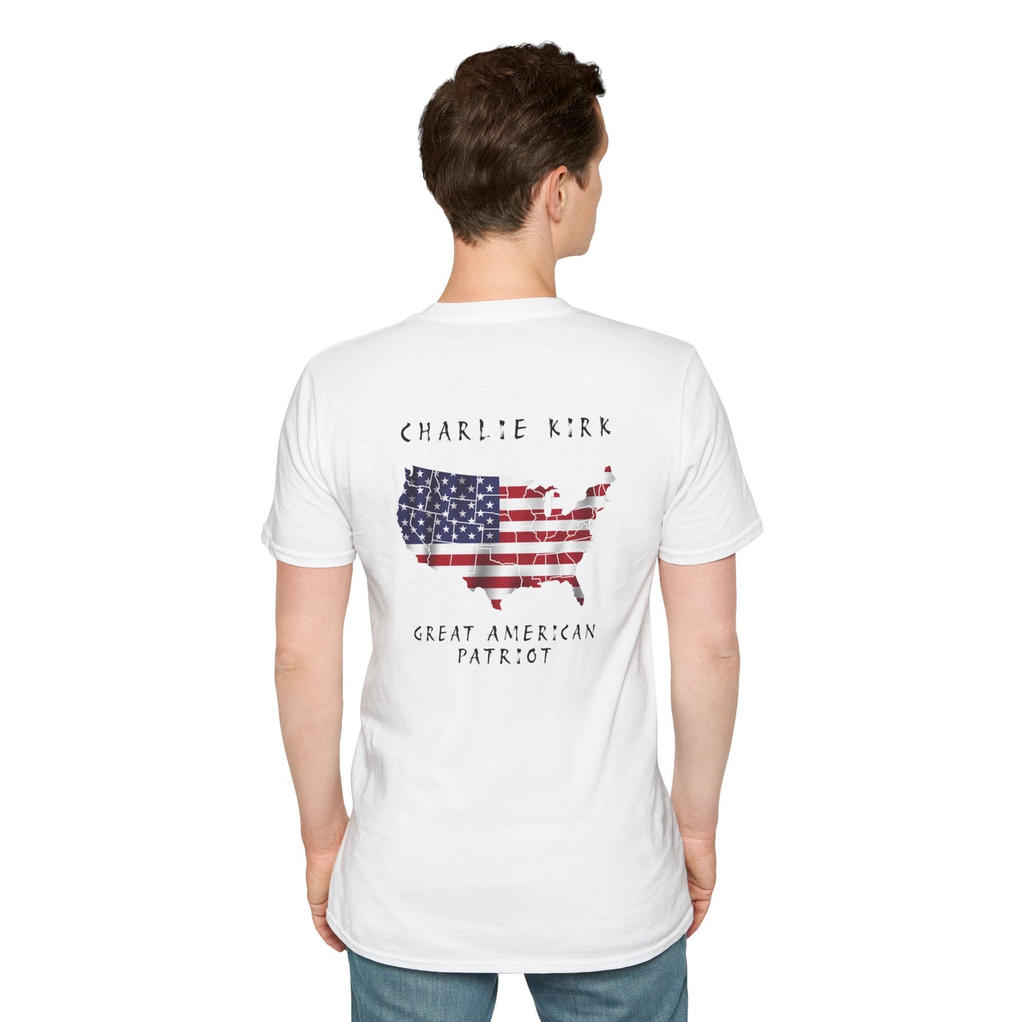 Freedom USA Flag T-Shirt – Great American Patriot Tee