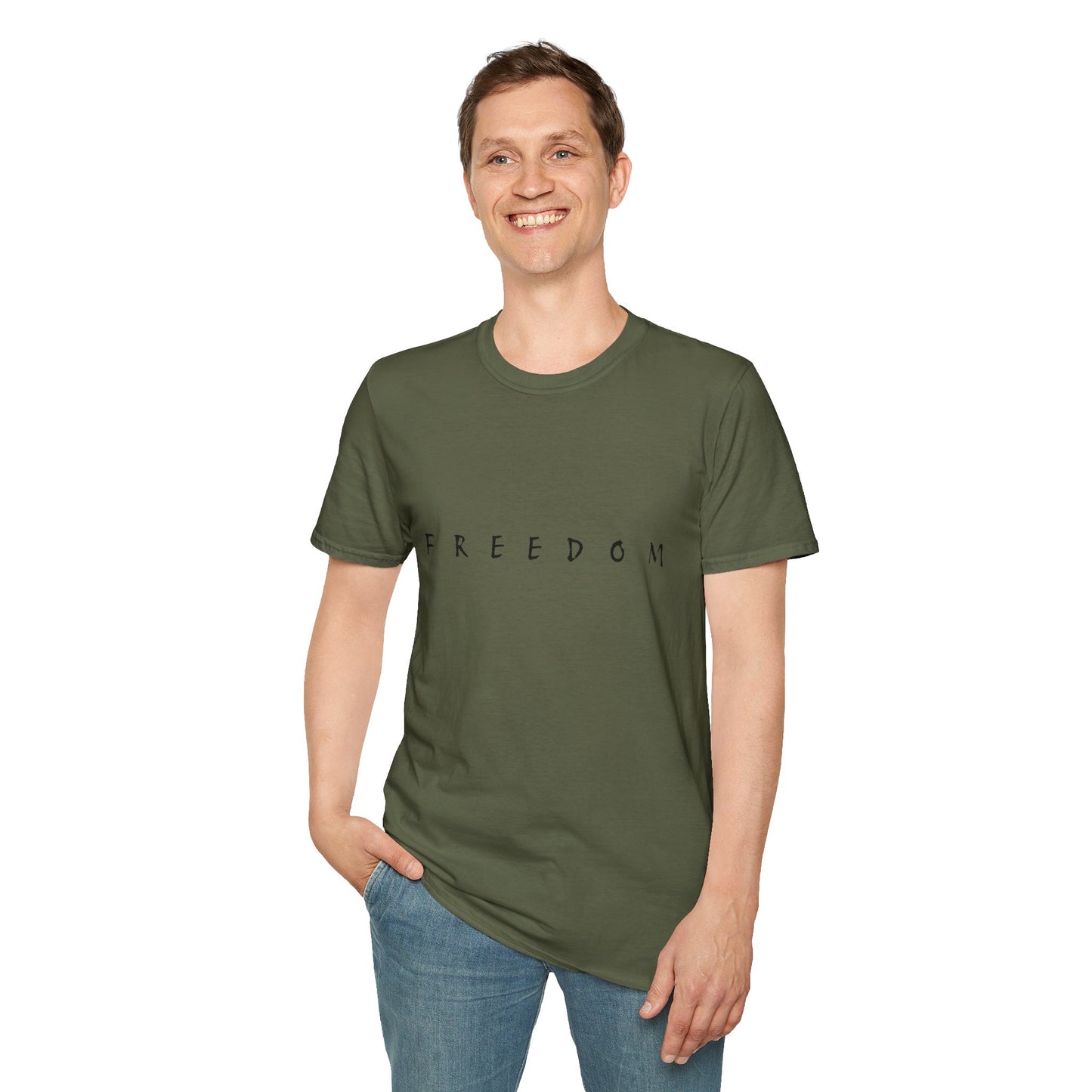 Freedom USA Flag T-Shirt – Great American Patriot Tee