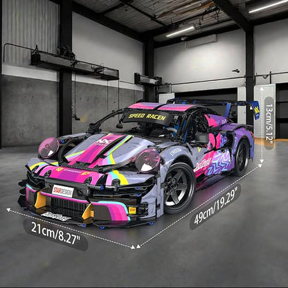 Limited Edition 911 RSR Cyberpunk | 50cm Collector Set