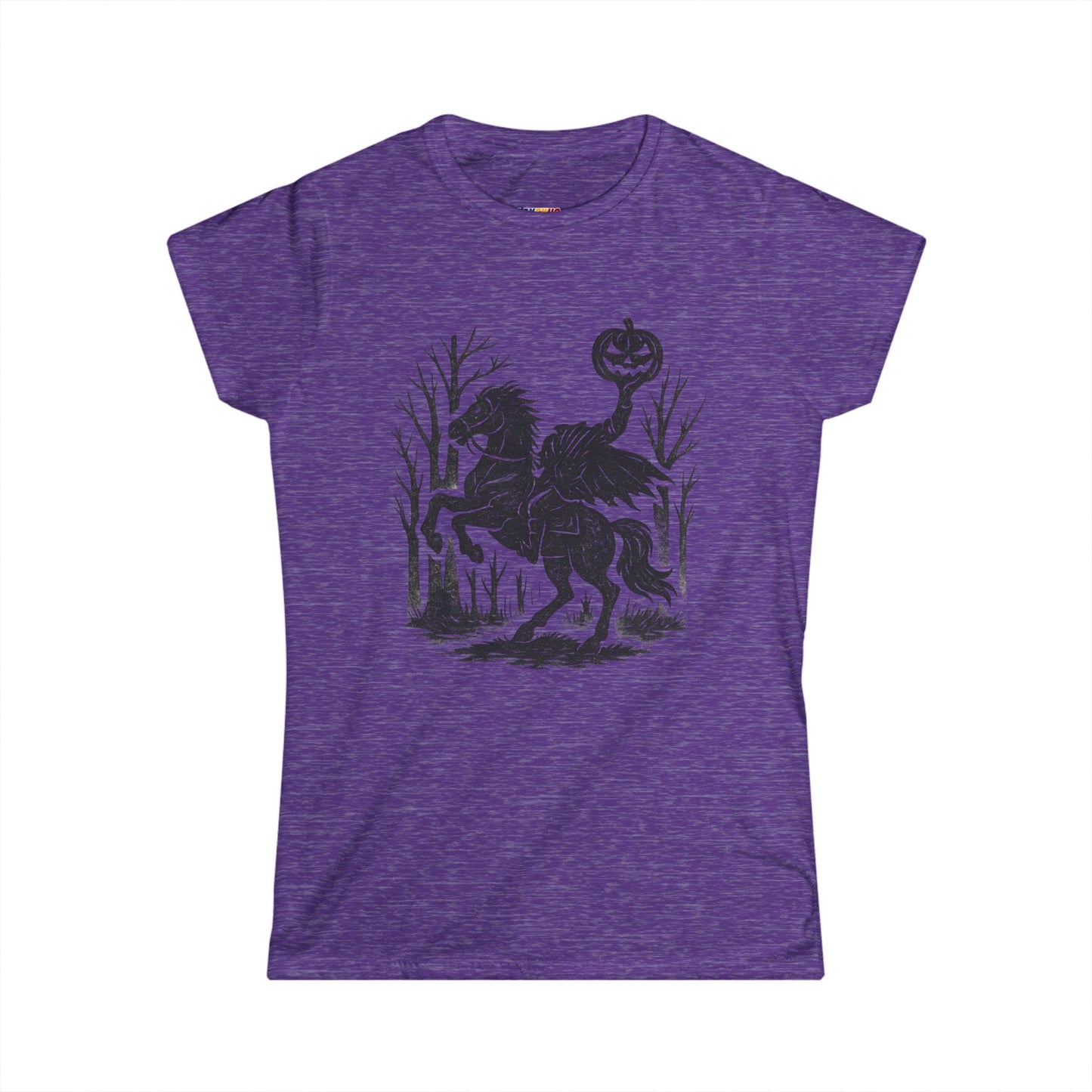 Women's Softstyle Tee Heather Purple