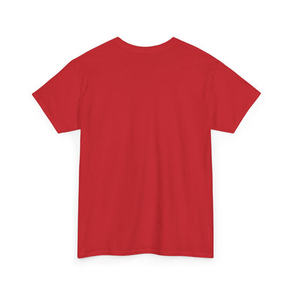 Playful Retro Graphic Tee - 'No Money No Honey' Cardinal Red