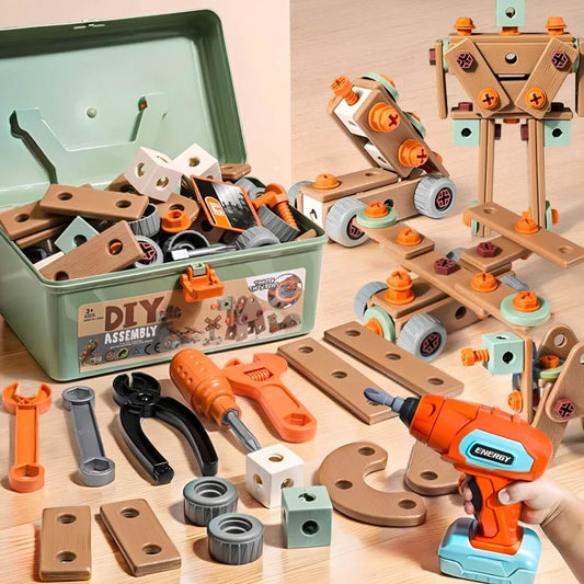 144 Piece Kids Engineering & Building Set